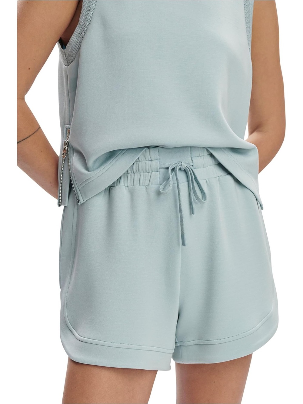 NWT Varley Ollie High Rise Short 3.5 Color: Ether Blue Sz XS - Picture 4 of 15